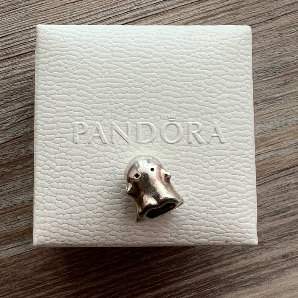 Authentic Pandora Ghost Charm Sterling silver Retired